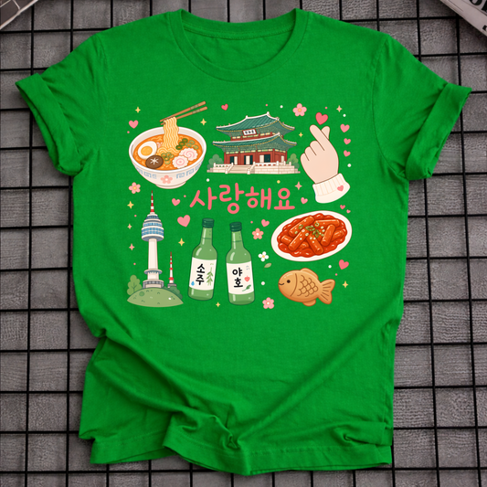 KOREAN LANDMARKS T-SHIRT