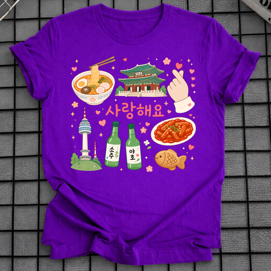 KOREAN LANDMARKS T-SHIRT