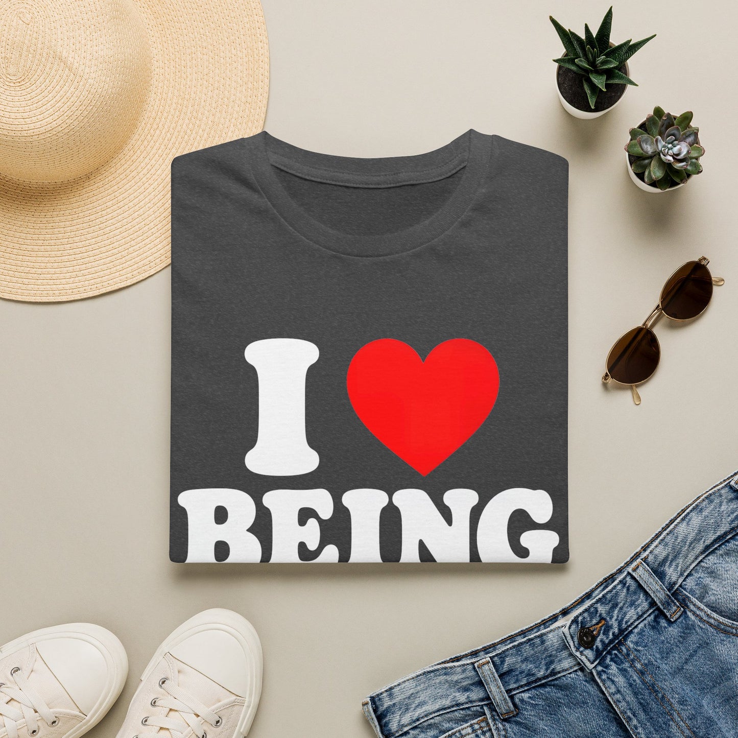 I LOVE BEING KOREAN T-SHIRT