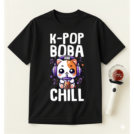 K-POP BOBA CHILL T-SHIRT