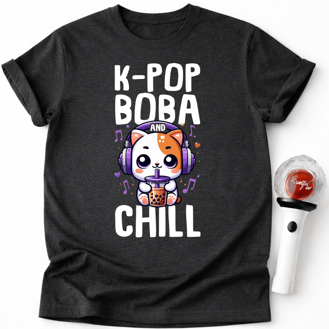 K-POP BOBA CHILL BOBA TEA T-SHIRT