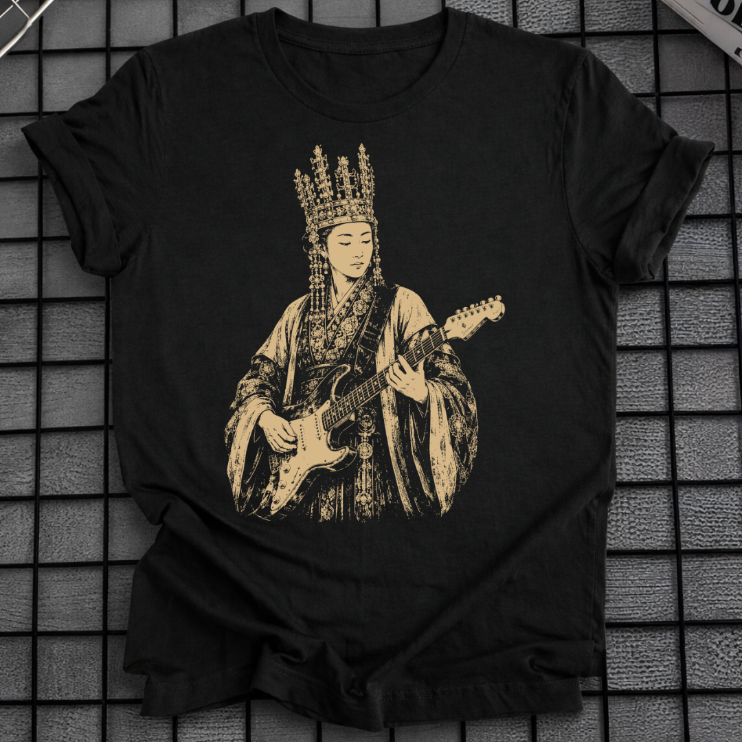 QUEEN SEONDEOK PLAYING GUITAR T-SHIRT