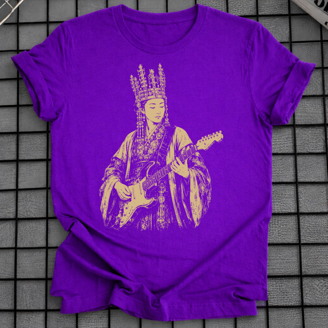 QUEEN SEONDEOK PLAYING GUITAR T-SHIRT