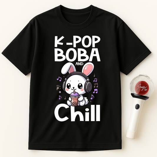 K-POP BOBA AND CHILL UNISEX T-SHIRT