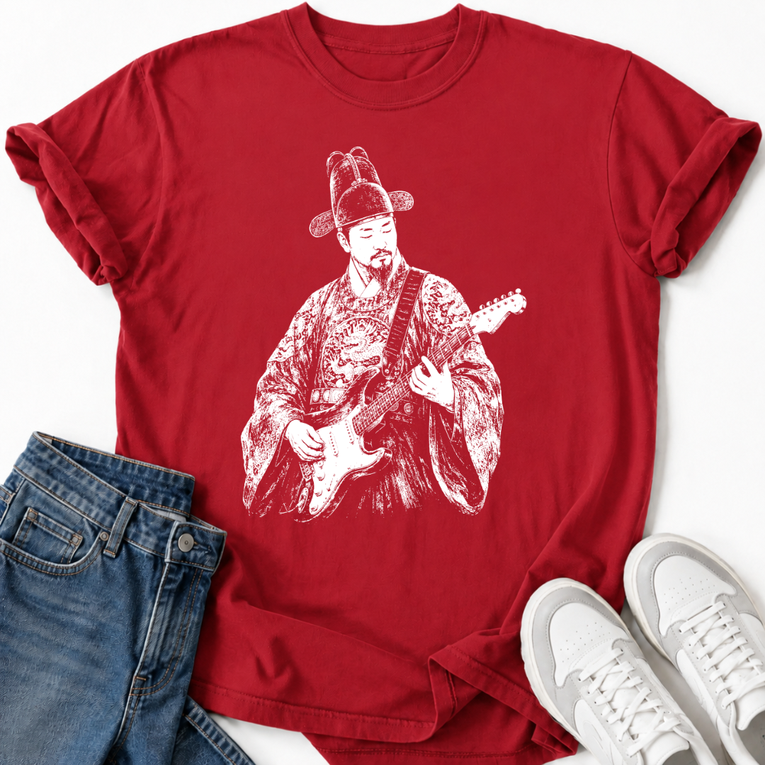 KOREAN KING GUITARIST T-SHIRT