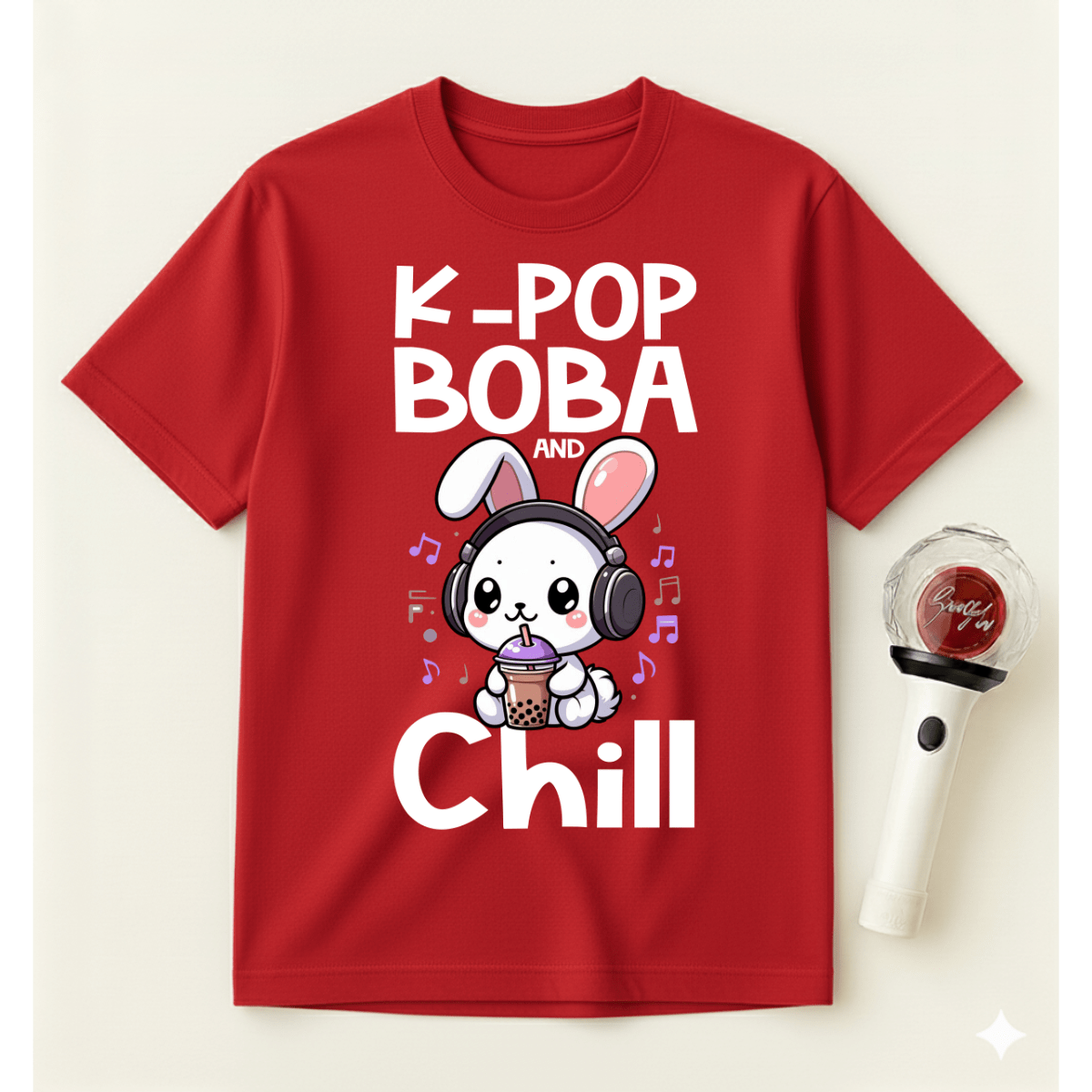 K-POP BOBA CHILL T-SHIRT