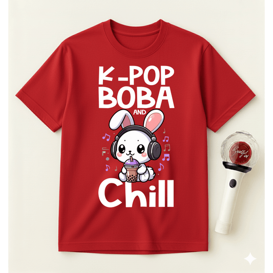 K-POP BOBA CHILL T-SHIRT