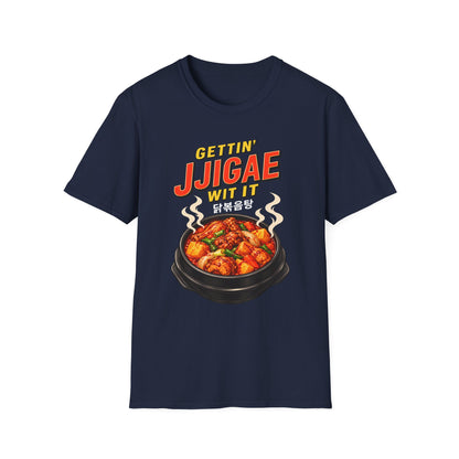 T-Shirt — 'Gettin' Jjigae Wit It' Korean Stew Graphic Tee