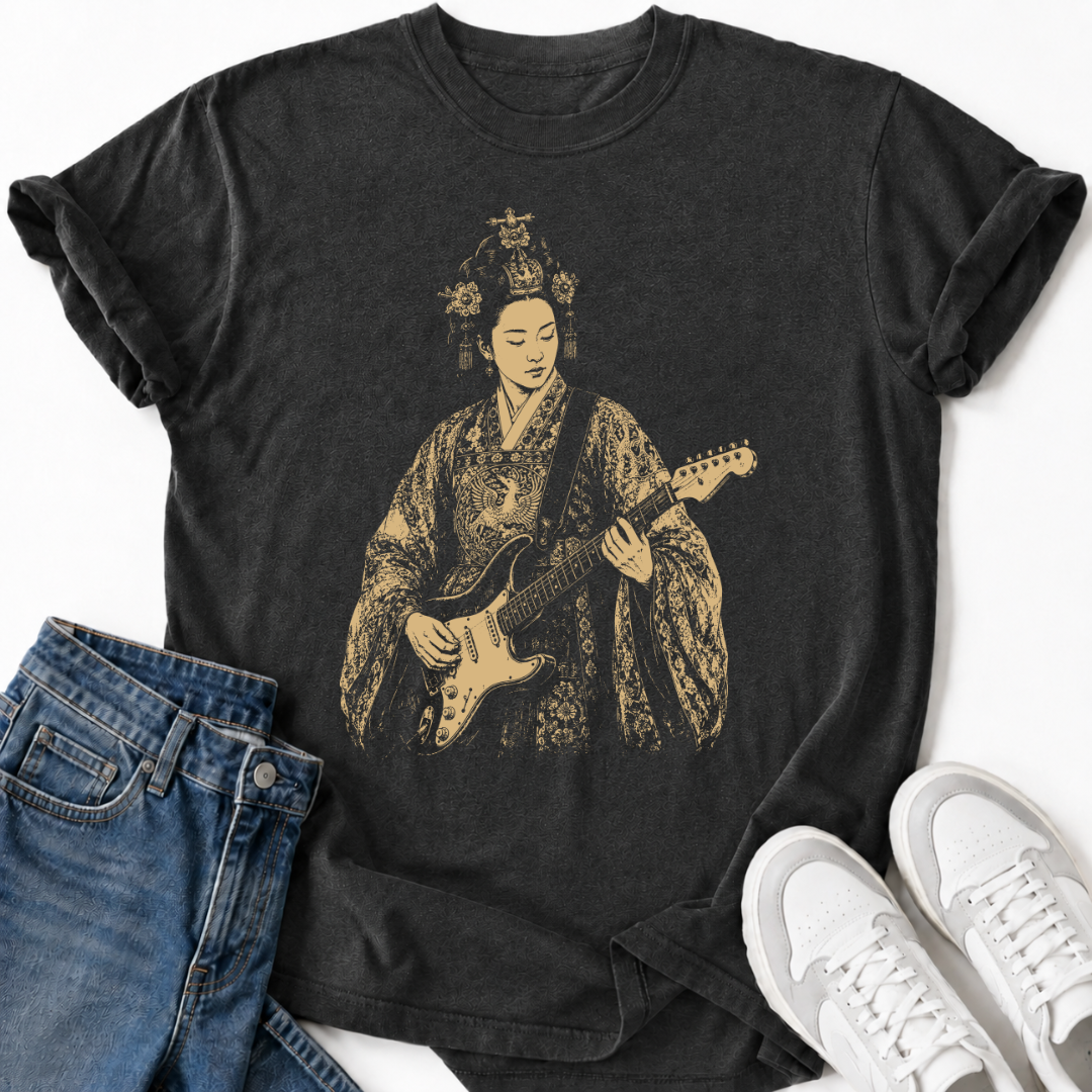 KOREAN QUEEN GUITARIST T-SHIRT