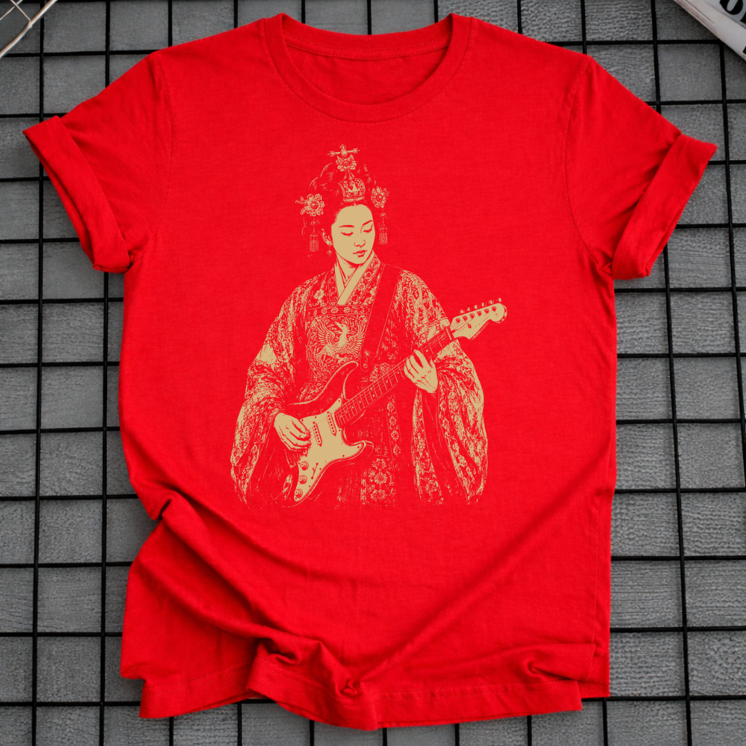 KOREAN QUEEN GUITARIST T-SHIRT
