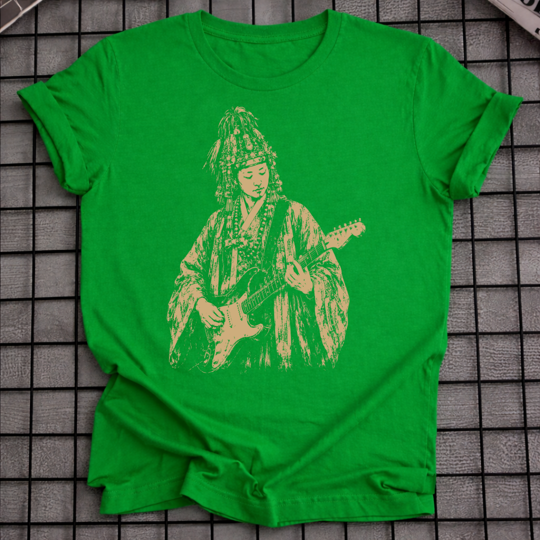 KOREAN SHAMAN GUITARIST T-SHIRT