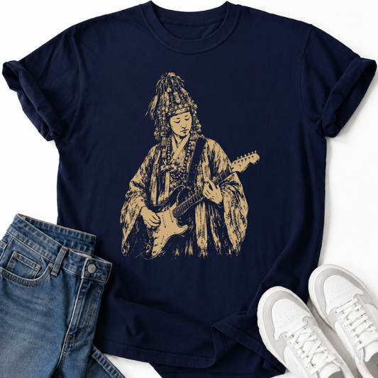 KOREAN SHAMAN GUITARIST T-SHIRT