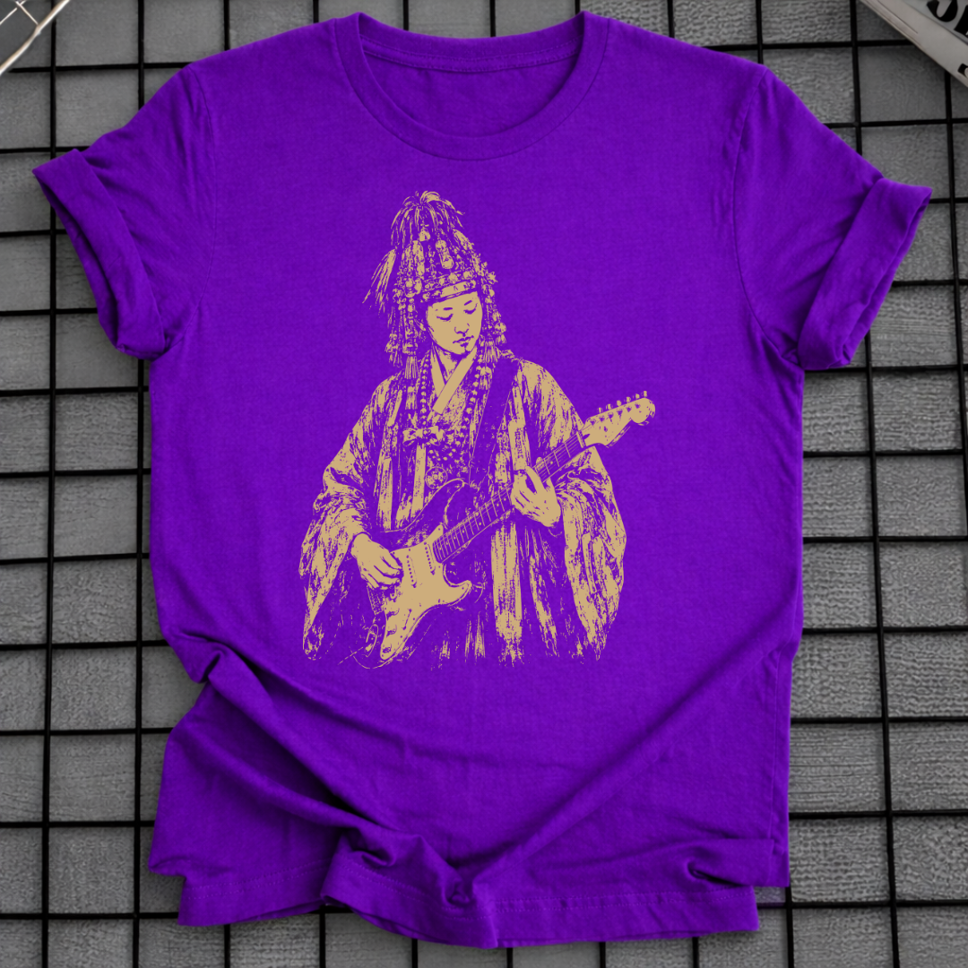 KOREAN SHAMAN GUITARIST T-SHIRT
