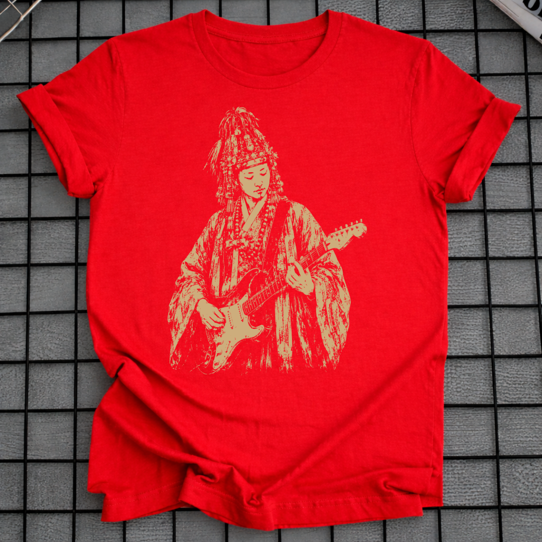 KOREAN SHAMAN GUITARIST T-SHIRT