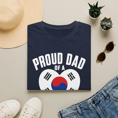 Proud Dad of a Half Korean Baby T-Shirt