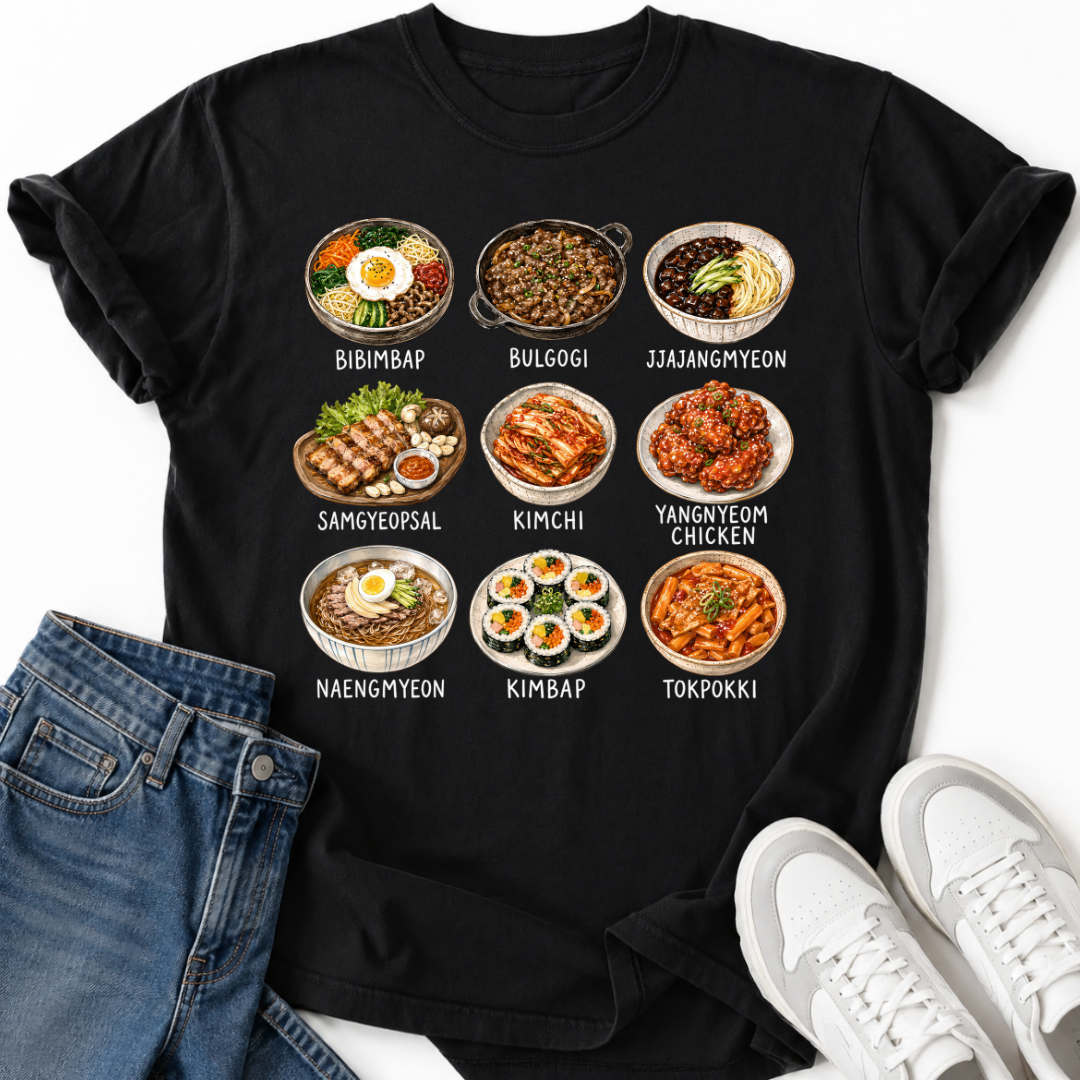KOREAN STREET FOOD T-SHIRT