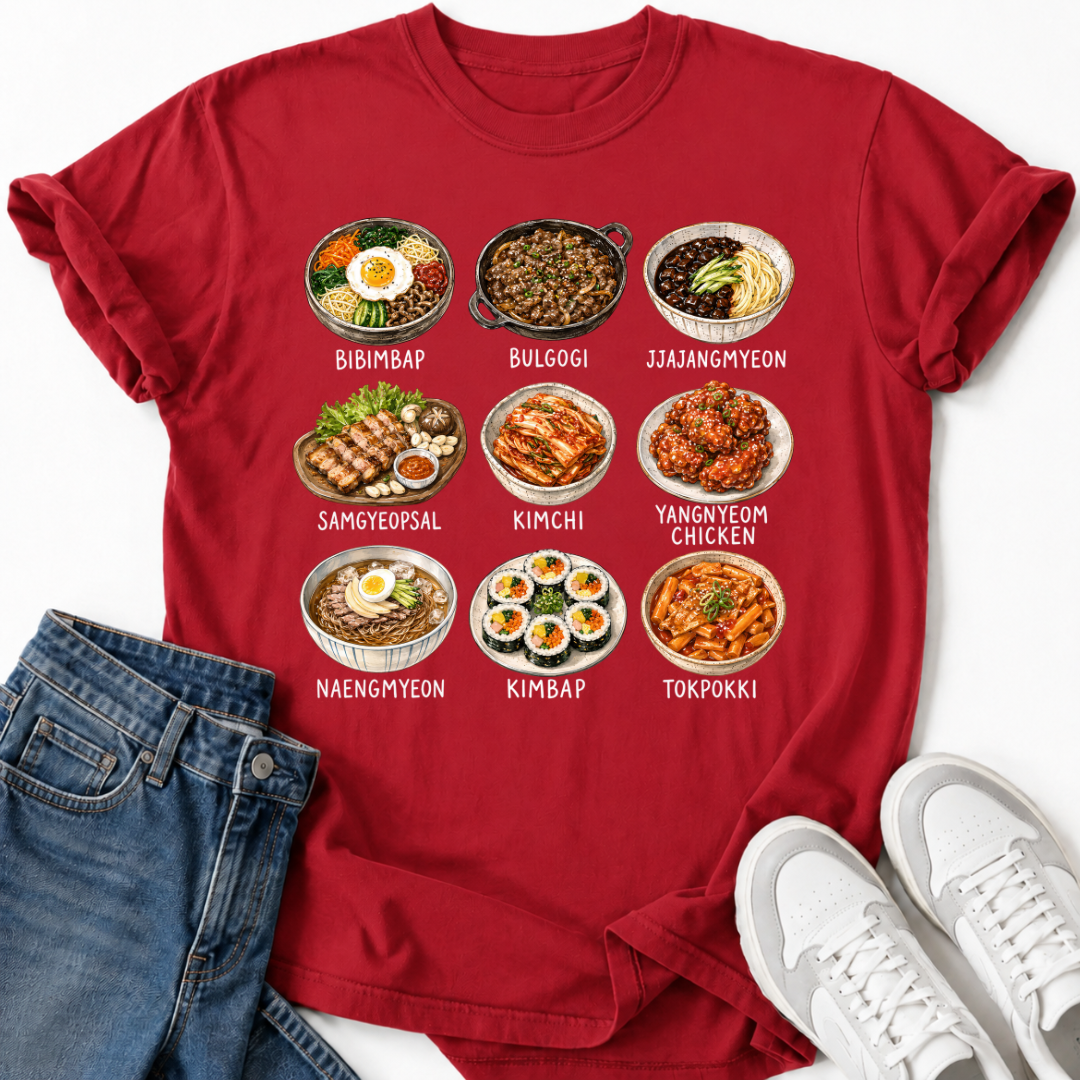 KOREAN STREET FOOD T-SHIRT