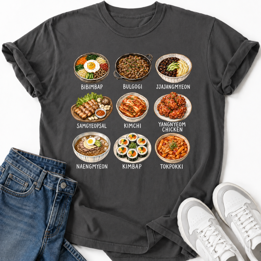 KOREAN STREET FOOD T-SHIRT