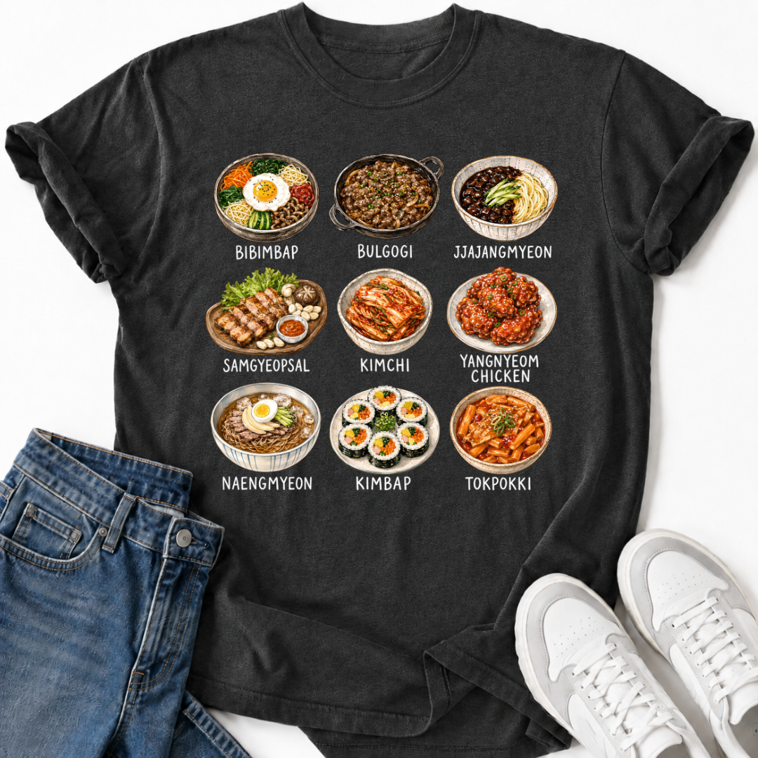 KOREAN STREET FOOD T-SHIRT