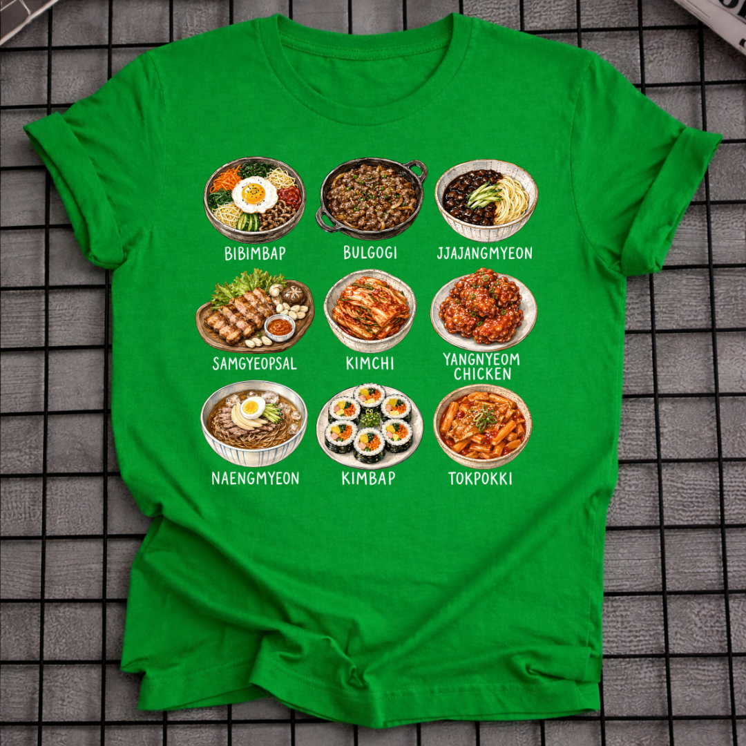 KOREAN STREET FOOD T-SHIRT