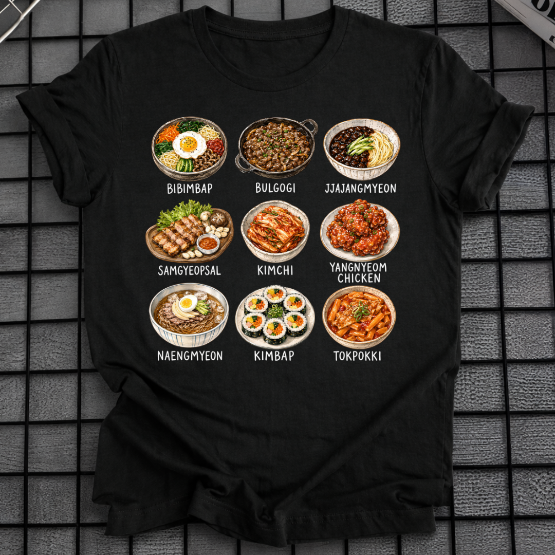 KOREAN STREET FOOD T-SHIRT