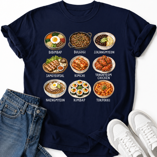 KOREAN STREET FOOD T-SHIRT