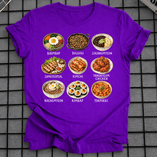 KOREAN STREET FOOD T-SHIRT