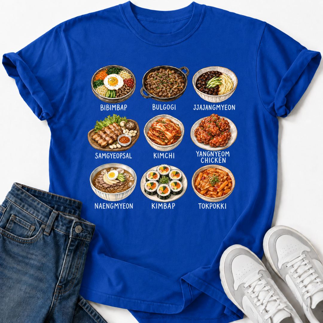 KOREAN STREET FOOD T-SHIRT