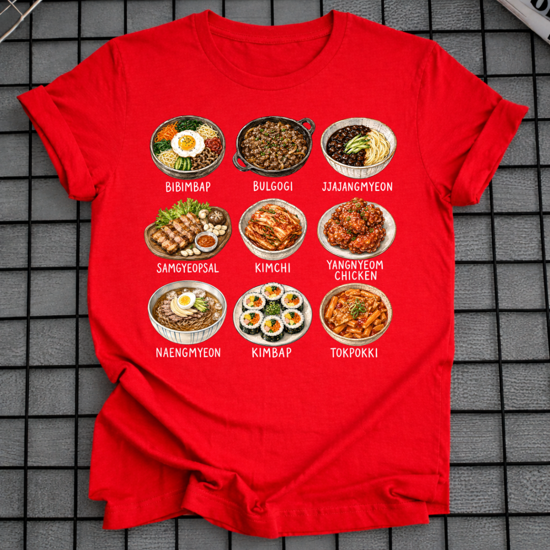 KOREAN STREET FOOD T-SHIRT
