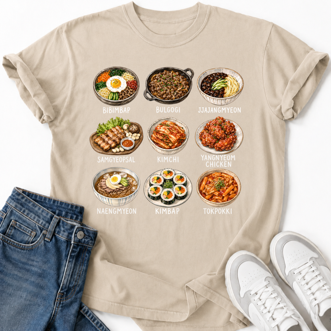 KOREAN STREET FOOD T-SHIRT