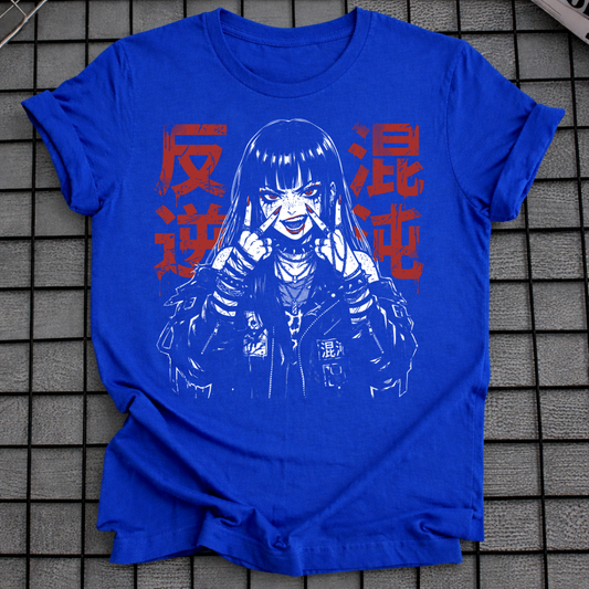 ANIME PUNK GIRL T-SHIRT