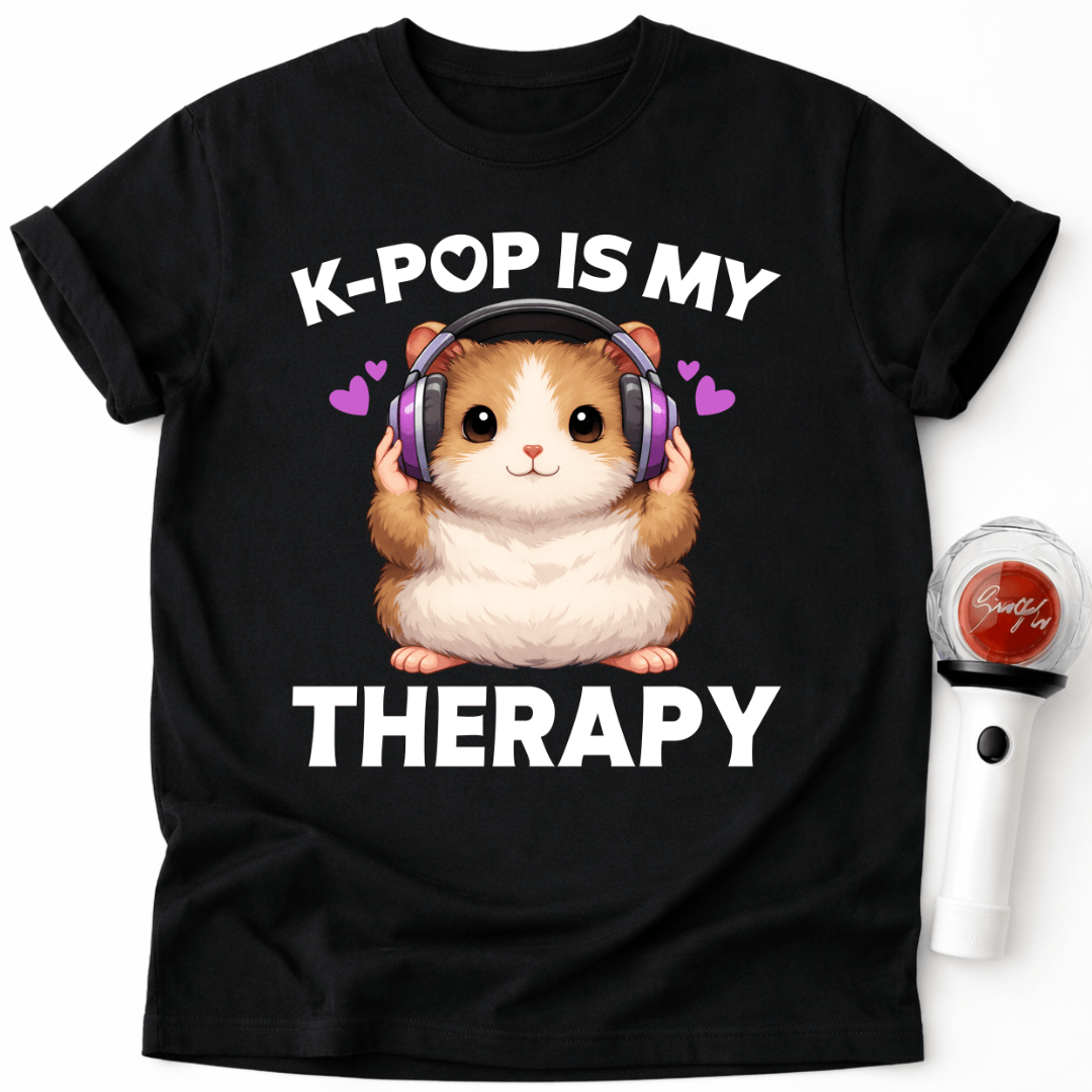 K-POP IST MEINE THERAPIE HAMSTER T-SHIRT