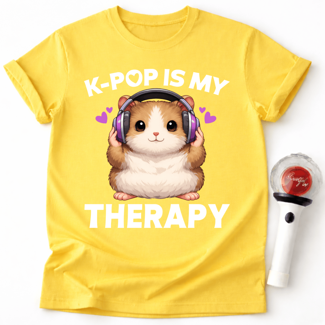 K-POP IST MEINE THERAPIE HAMSTER T-SHIRT