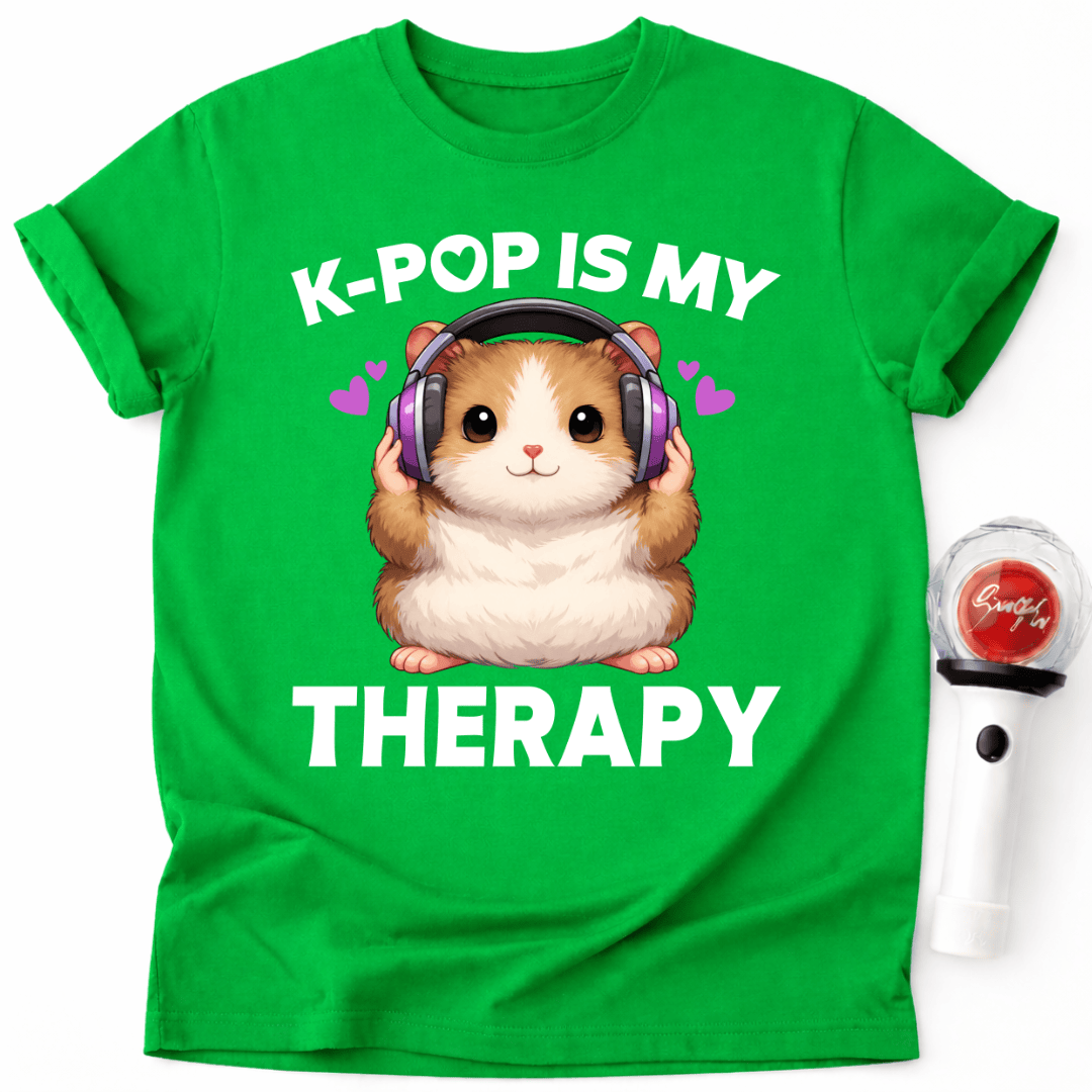 K-POP IST MEINE THERAPIE HAMSTER T-SHIRT