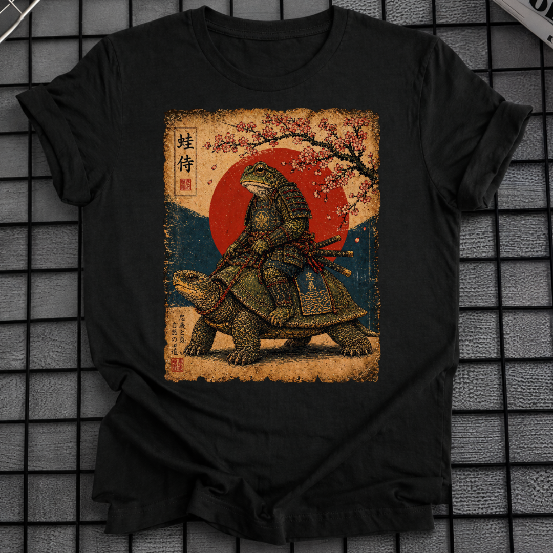 JAPANISCHES KRIEGER-T-SHIRT