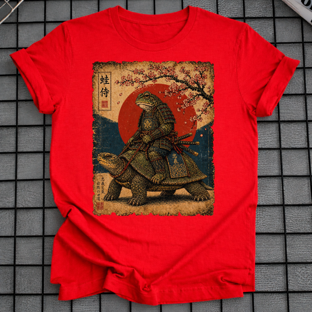 JAPANISCHES KRIEGER-T-SHIRT