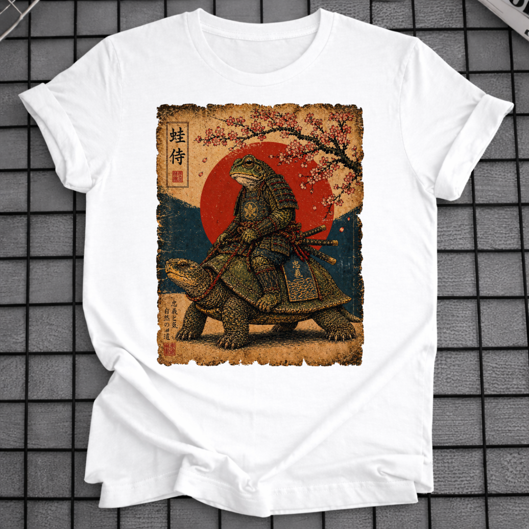 JAPANISCHES KRIEGER-T-SHIRT