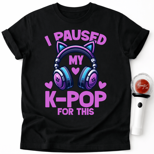 I PAUSED MY K-POP FOR THIS T-SHIRT