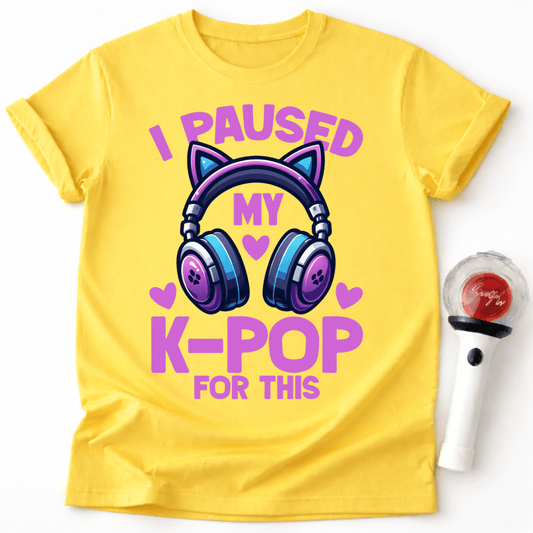 I PAUSED MY K-POP FOR THIS T-SHIRT