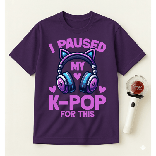 I PAUSED MY K-POP FOR THIS T-SHIRT