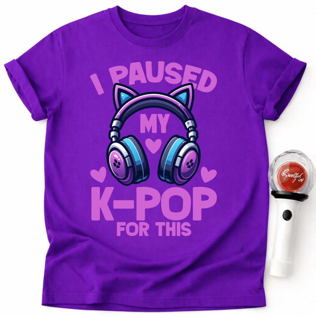 ICH HABE MEIN K-POP FÜR DIESES T-SHIRT UNTERBROCHEN