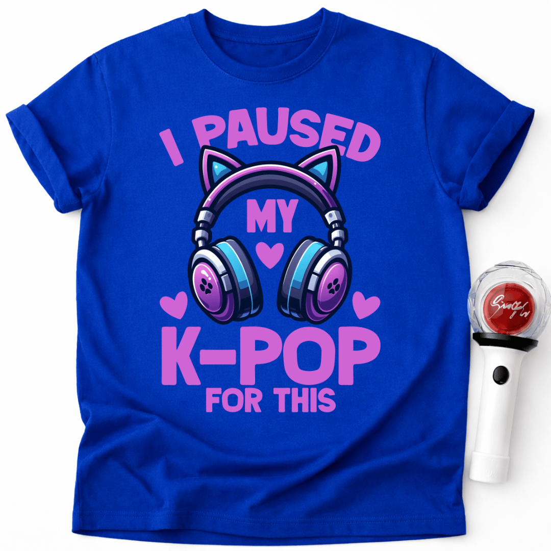 ICH HABE MEIN K-POP FÜR DIESES T-SHIRT UNTERBROCHEN