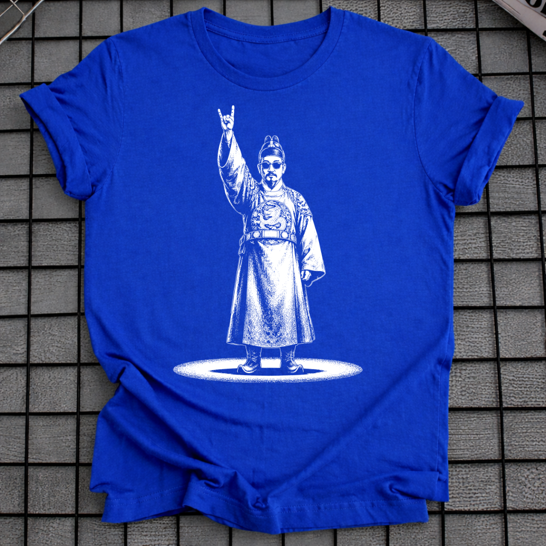 KOREAN JOSEON KING ROCK ON T-SHIRT