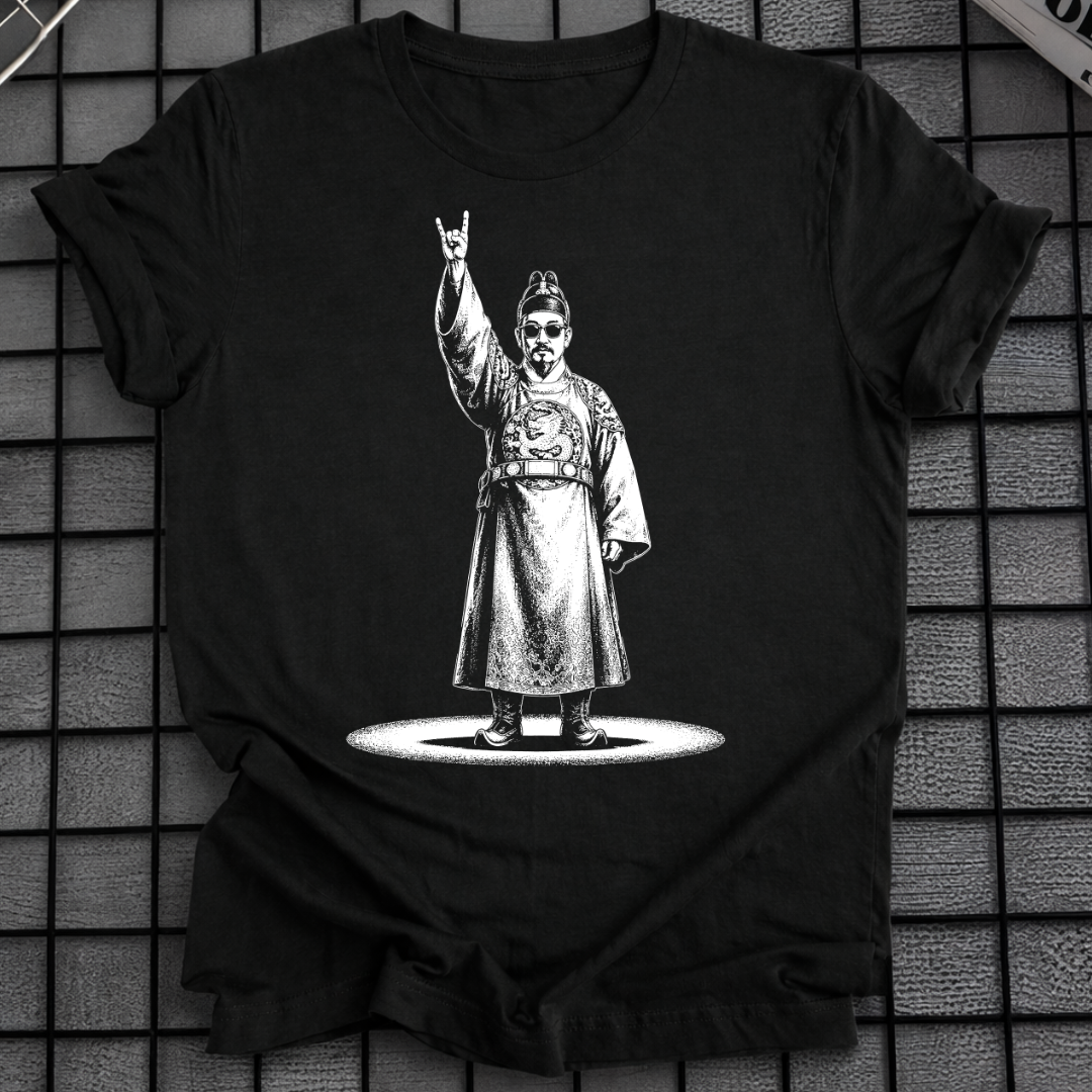 KOREAN JOSEON KING ROCK ON T-SHIRT