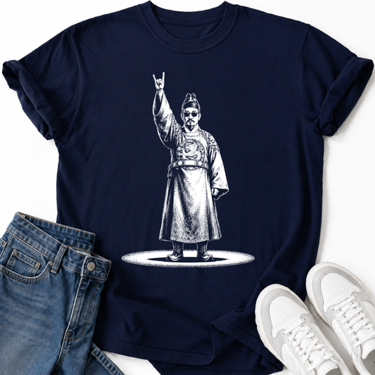 KOREAN JOSEON KING ROCK ON T-SHIRT