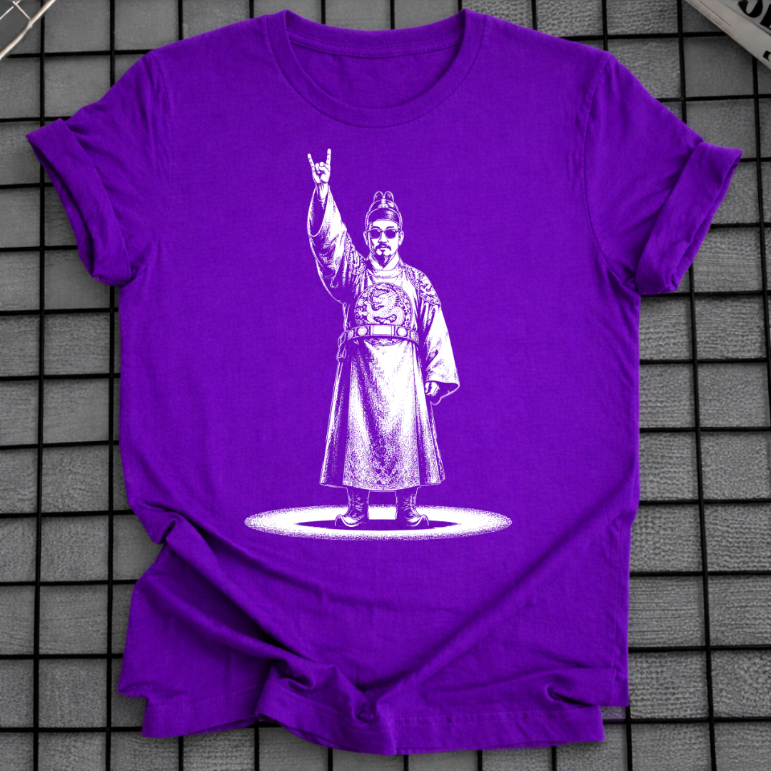 KOREAN JOSEON KING ROCK ON T-SHIRT