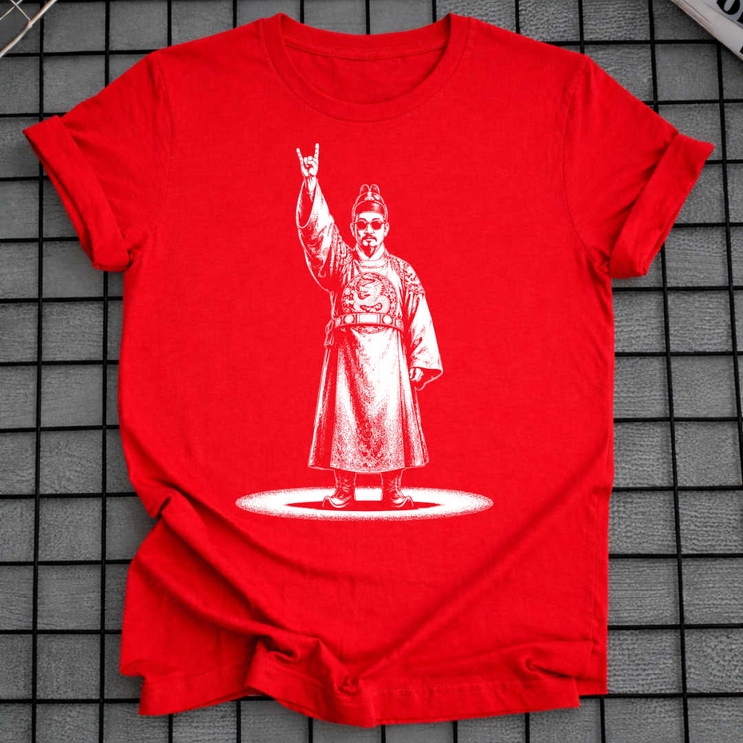 KOREAN JOSEON KING ROCK ON T-SHIRT
