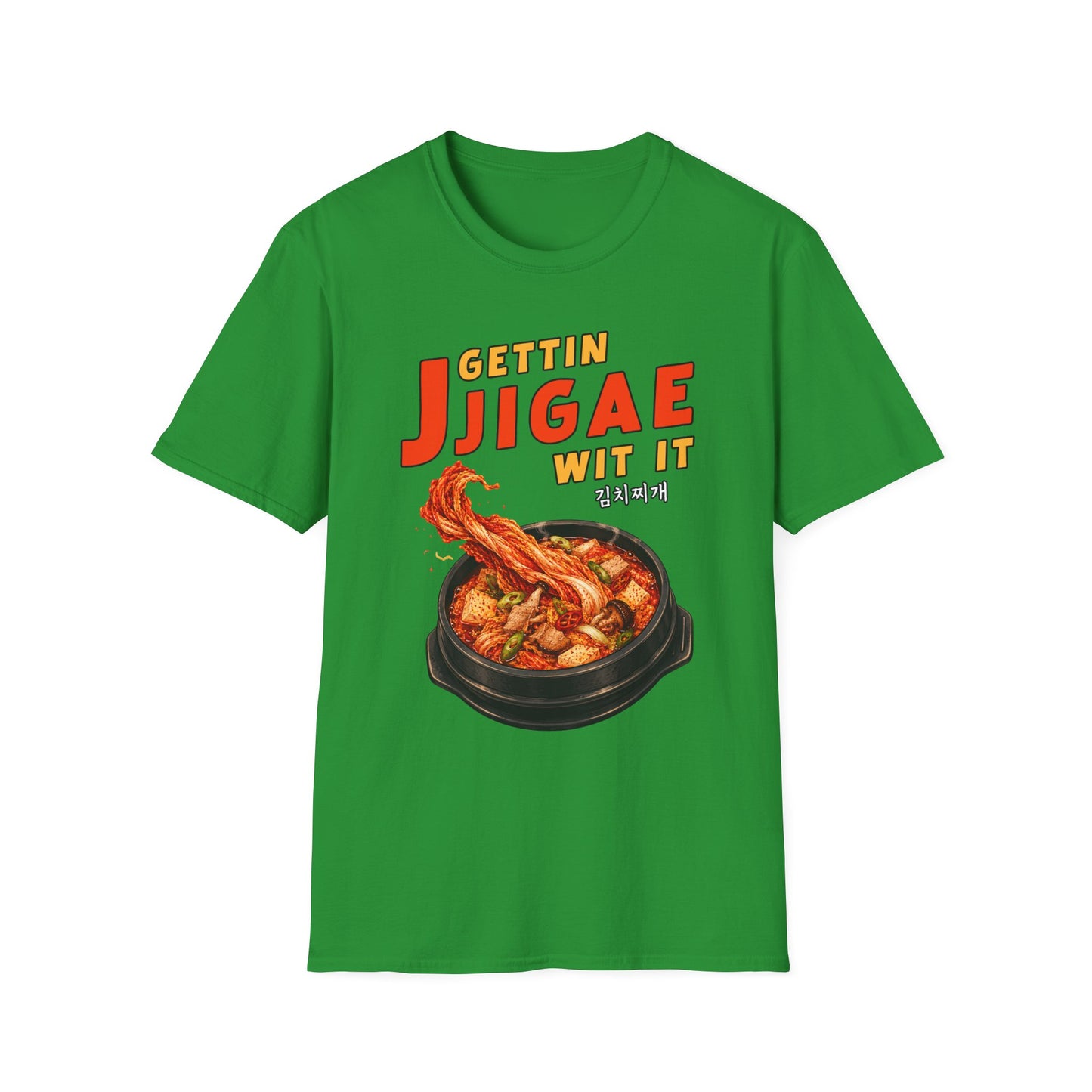 Gettin Jjigae Wit It T-Shirt — Korean Stew Graphic Tee