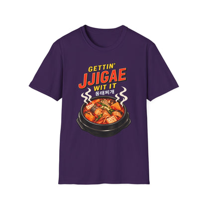 Gettin' Jjigae Wit It T-Shirt — Korean Stew Graphic Tee