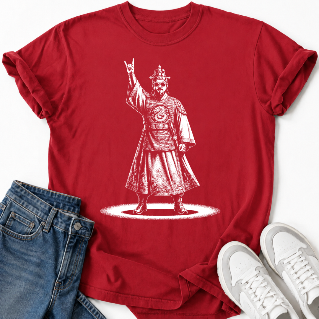 KOREAN KING ROCK ON T-SHIRT